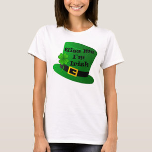 Küss mich, ich bin Irin Frauen T-Shirt