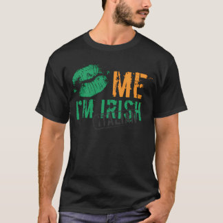 Küss mich, ich bin irisch italienisch T-Shirt
