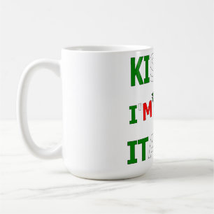 Küss mich, ich bin Italiener Kaffeetasse