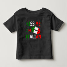 Küss mich, ich bin italienisches T-Shirt Baby-Body