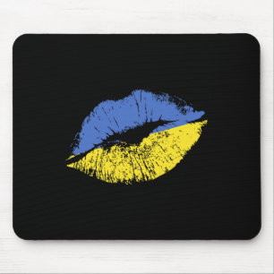 Küss mich, ich bin Ukrainer! Stolz ukrainischer Va Mousepad