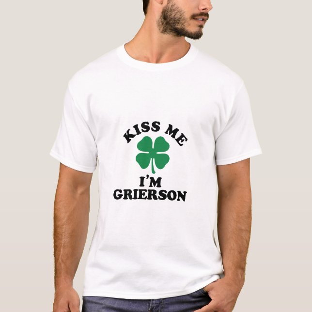 Küss mich, Im GRIERSON T-Shirt (Vorderseite)
