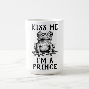 Küss mir, dass ich eine Tasse des Prinzencoffee bi