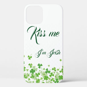  Küss mir, dass ich irisches, frisch grünes Klee Case-Mate iPhone Hülle