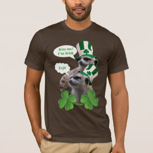 Kuss mir, ich bin ein irisches Mekka-Design T-Shirt
