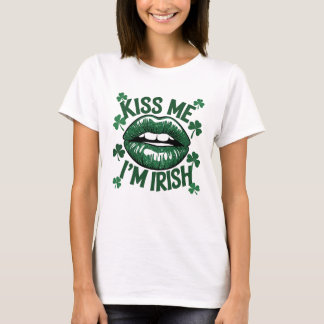 Kuss mir, ich bin irischer St. Patrick's Day T-Shirt