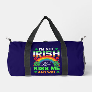 Kuss mir trotzdem irisch Spaß Design-63942 Duffle Bag