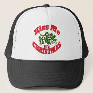 Kuss mir Weihnachten Truckerkappe