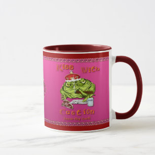 Kuss mit der Vorsicht-Tasse Tasse