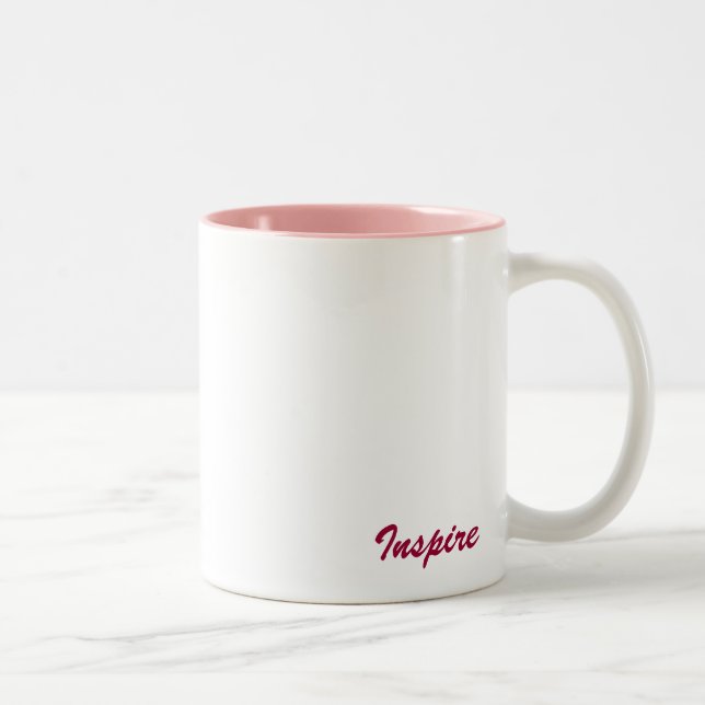 Kuss-Tasse Zweifarbige Tasse (Rechts)