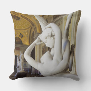 Kuss von Amor und Psyche, von Antonio Canova Kissen
