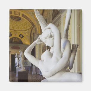 Kuss von Cupid und Psyche, von Antonio Canova Magnet