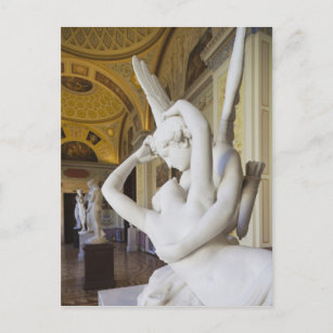 Kuss von Cupid und Psyche, von Antonio Canova Postkarte