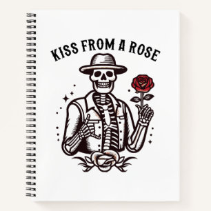 Kuss von einer Rose Notizbuch