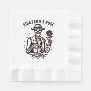 Kuss von einer Rose Serviette