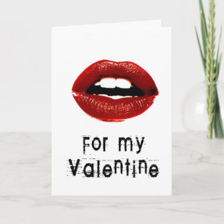 "Küsse in der Post" Gruß-Karte Karte