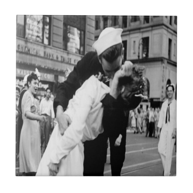 Küssen der Couple.Hug Kuss-Fliese Fliese (Vorderseite)