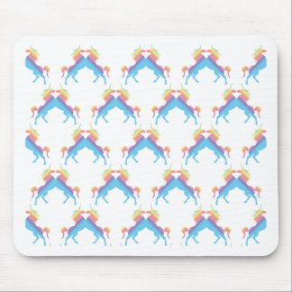 Küssen der Einhörner Mousepad