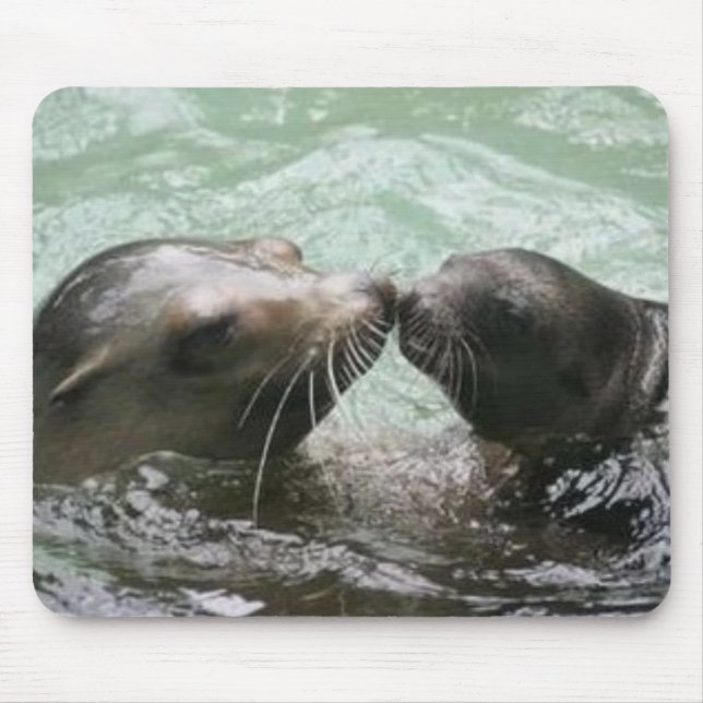Küssen der Mama Mousepad (Vorne)