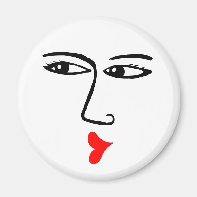 Küssen Magnet (Vorne)