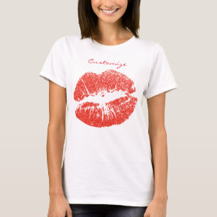 Küssen Rote Lippen Thunder_Cove T-Shirt