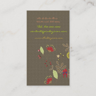 Küssen roter Babados Papageien auf Ali'i Visitenkarte