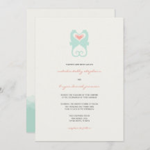 Küssen Seepferde Liebe Hearts Beach Summer Wedding