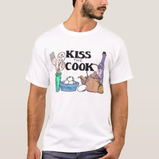 Küssen Sie das Koch-T-Shirt T-Shirt