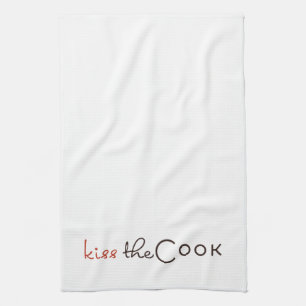 Küssen Sie das Koch-Tee-Tuch-Geschirrtuch Geschirrtuch