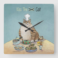 Küssen Sie die Katze