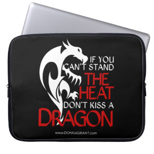 Küssen Sie einen Drachen 15" elektronische Hülse Laptopschutzhülle