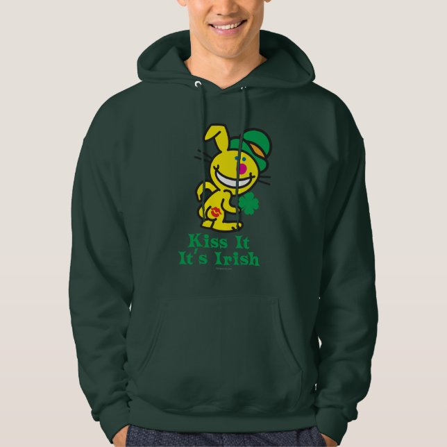 Küssen Sie es Hoodie (Vorderseite)