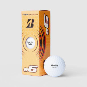 Küssen Sie mein Putt Golf Ball Geschenk - Funny Cu