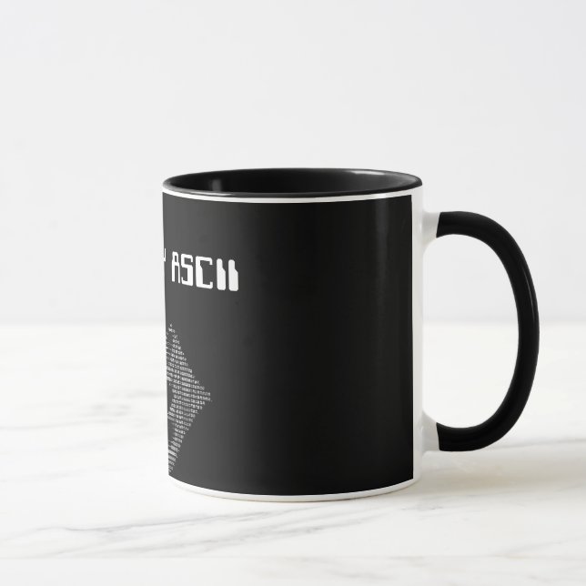 KÜSSEN Sie MEINE ASCII-Tasse Tasse (Rechts)