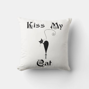 Küssen Sie meine Katze Kissen