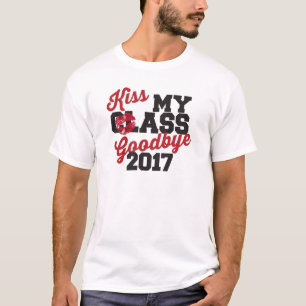 küssen Sie meine Klasse Auf Wiedersehen 2017 T-Shirt