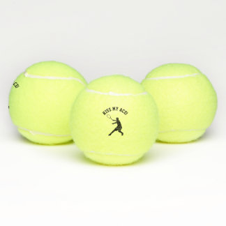 Küssen Sie meine kundenspezifischen Tennisbälle