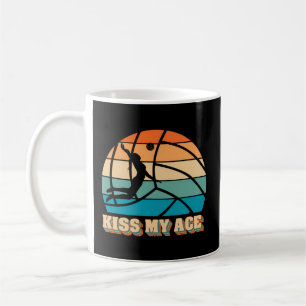 Küssen Sie meinen Ass Volleyball für Volleyballspi Kaffeetasse