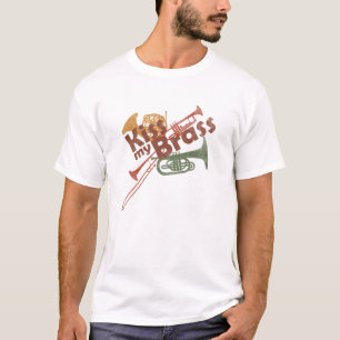 Küssen Sie meinen Messing T-Shirt
