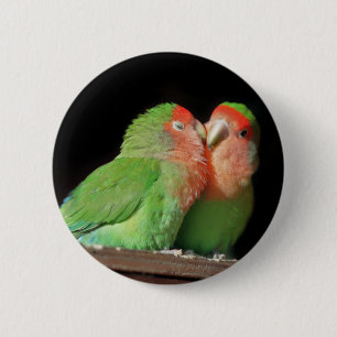 Küssen Sie mich Abzeichen Button