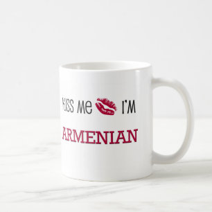 Küssen Sie mich, den ich ARMENISCH bin Tasse