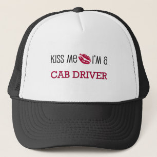 Küssen Sie mich, den ich ein TAXIFAHRER bin Truckerkappe