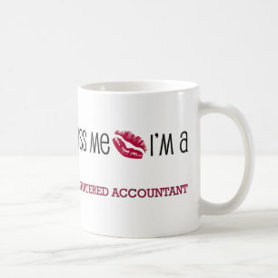 Küssen Sie mich, den ich ein WIRTSCHAFTSPRÜFER b Kaffeetasse