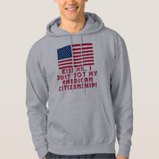 Küssen Sie mich, den ich gerade meine Hoodie