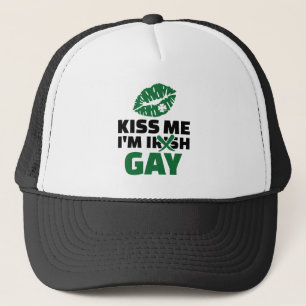 Küssen Sie mich, den ich homosexuell bin Truckerkappe