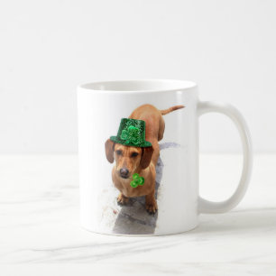 Küssen Sie mich, den ich irische Dackel-Tasse bin Tasse