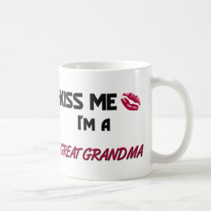 Küssen Sie mich große Großmutter Kaffeetasse