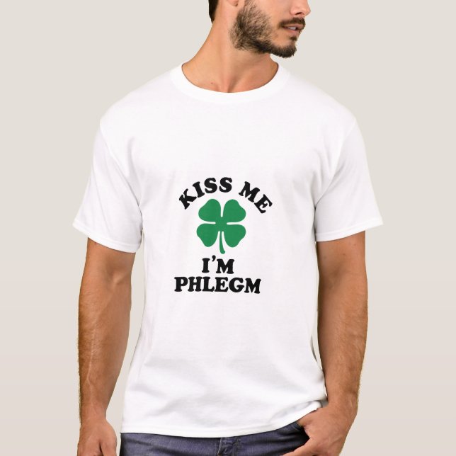 Küssen Sie mich, Im PHLEGMA T-Shirt (Vorderseite)