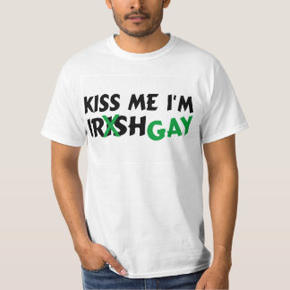 Küssen Sie mich irisches Homosexuelles Im T-Shirt