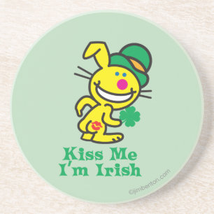 Küssen Sie mich Sandstein Untersetzer